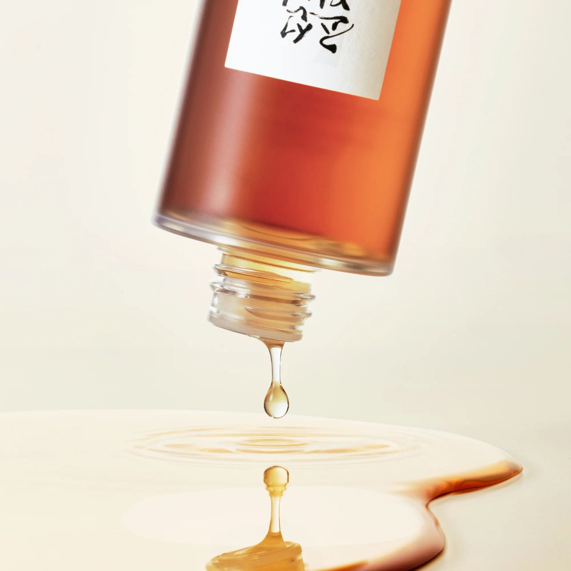 Beauty of Joseon Ginseng Essence pouring out of bottle