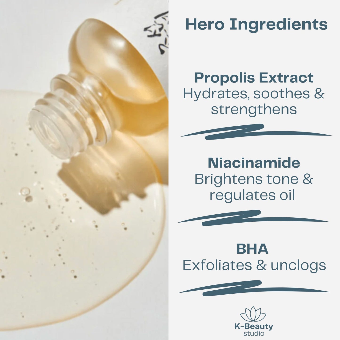 Beauty of Joseon Glow Serum Propolis and Niacinamide Ingredients