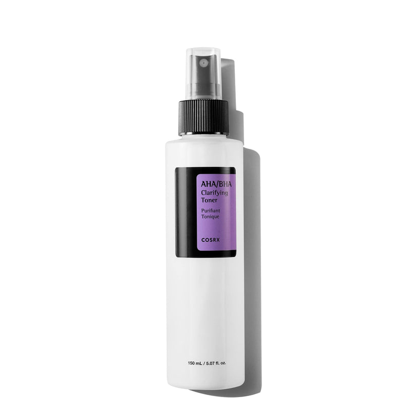 CosRX AHASUN Purifying Toner bottle on a white background