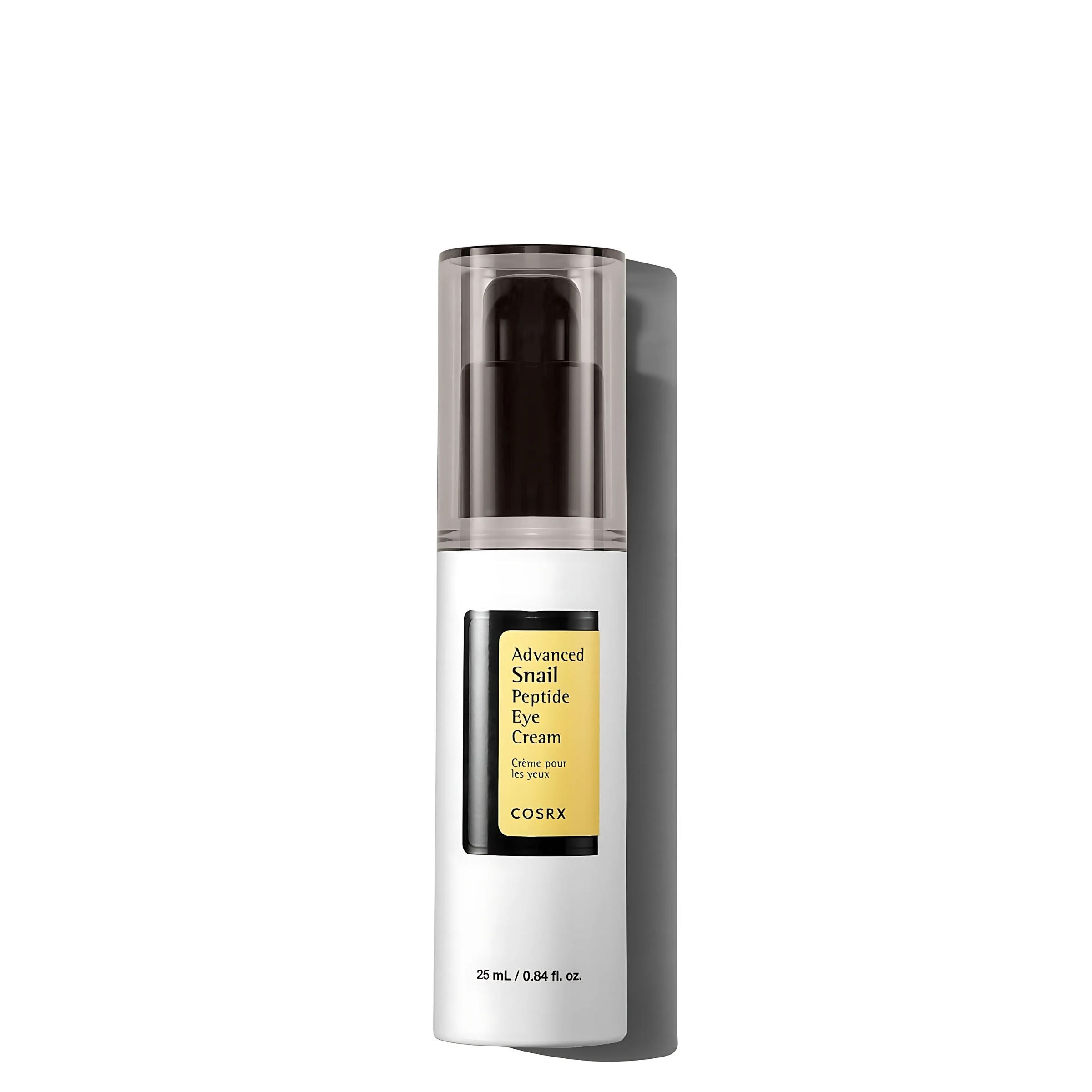 CosRX Advanced Snail Peptide Cream bottle on a white background
