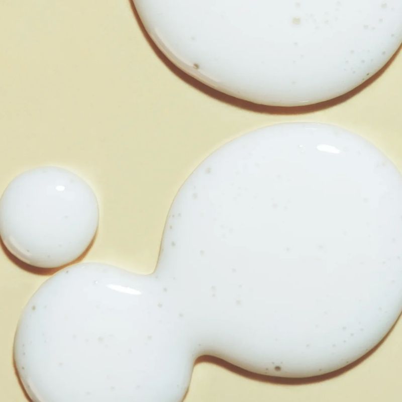 Haruharu Black Rice Essence milky texture swatch close-up hydration