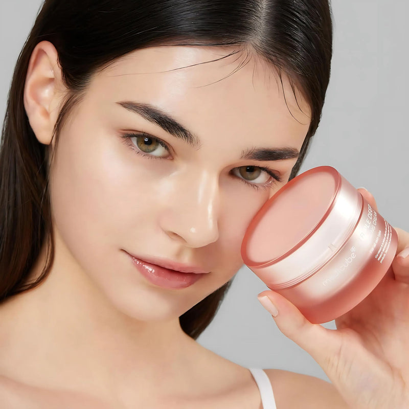 Medicube Triple Collagen Cream product lady holding product