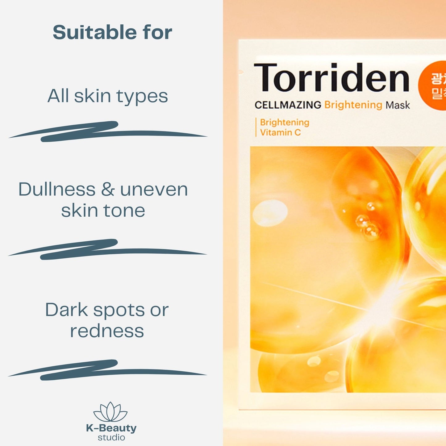 orriden Cellmazing Brightening Mask Skin Types