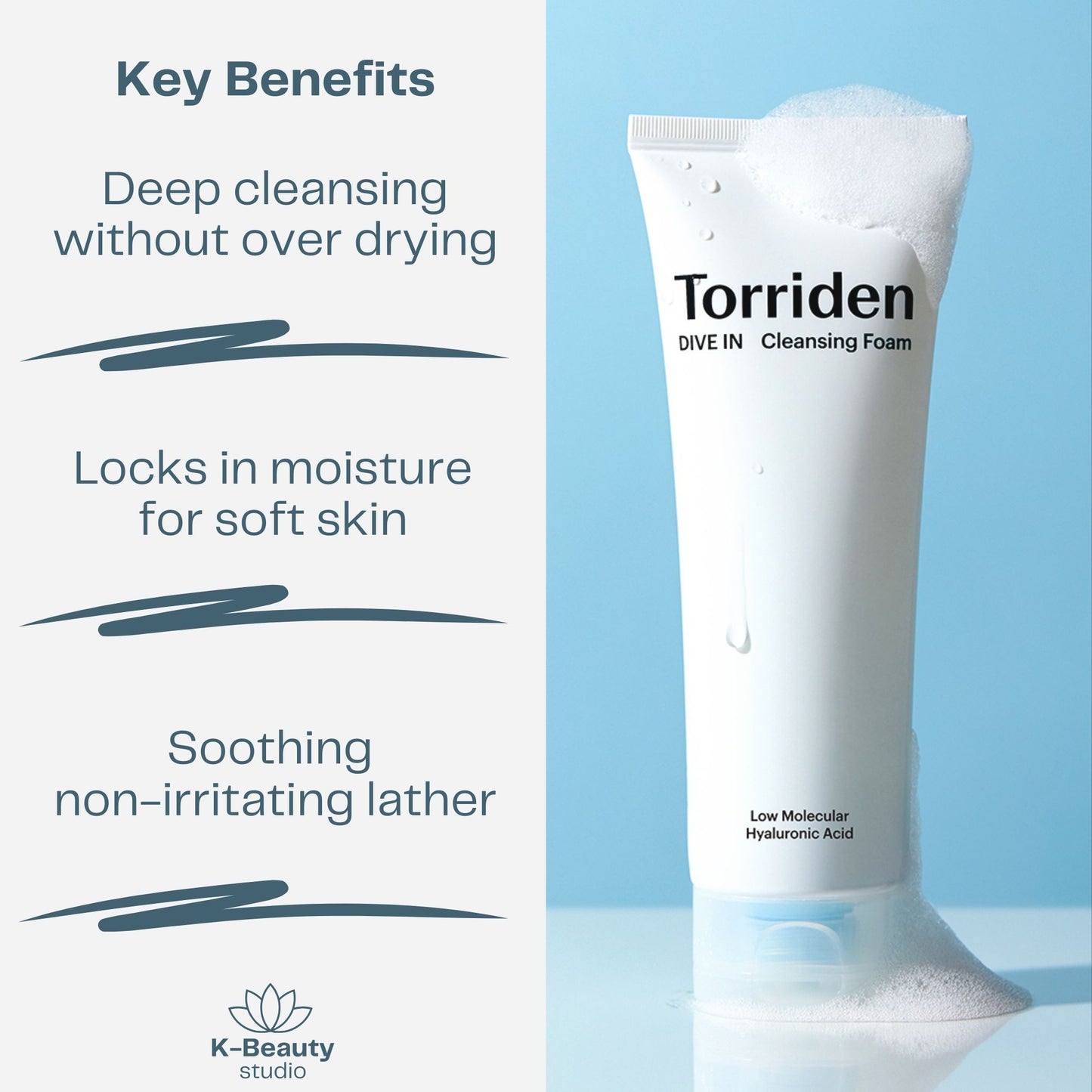 Torriden Dive In Hyaluronic Acid Cleansing Foam Benefits