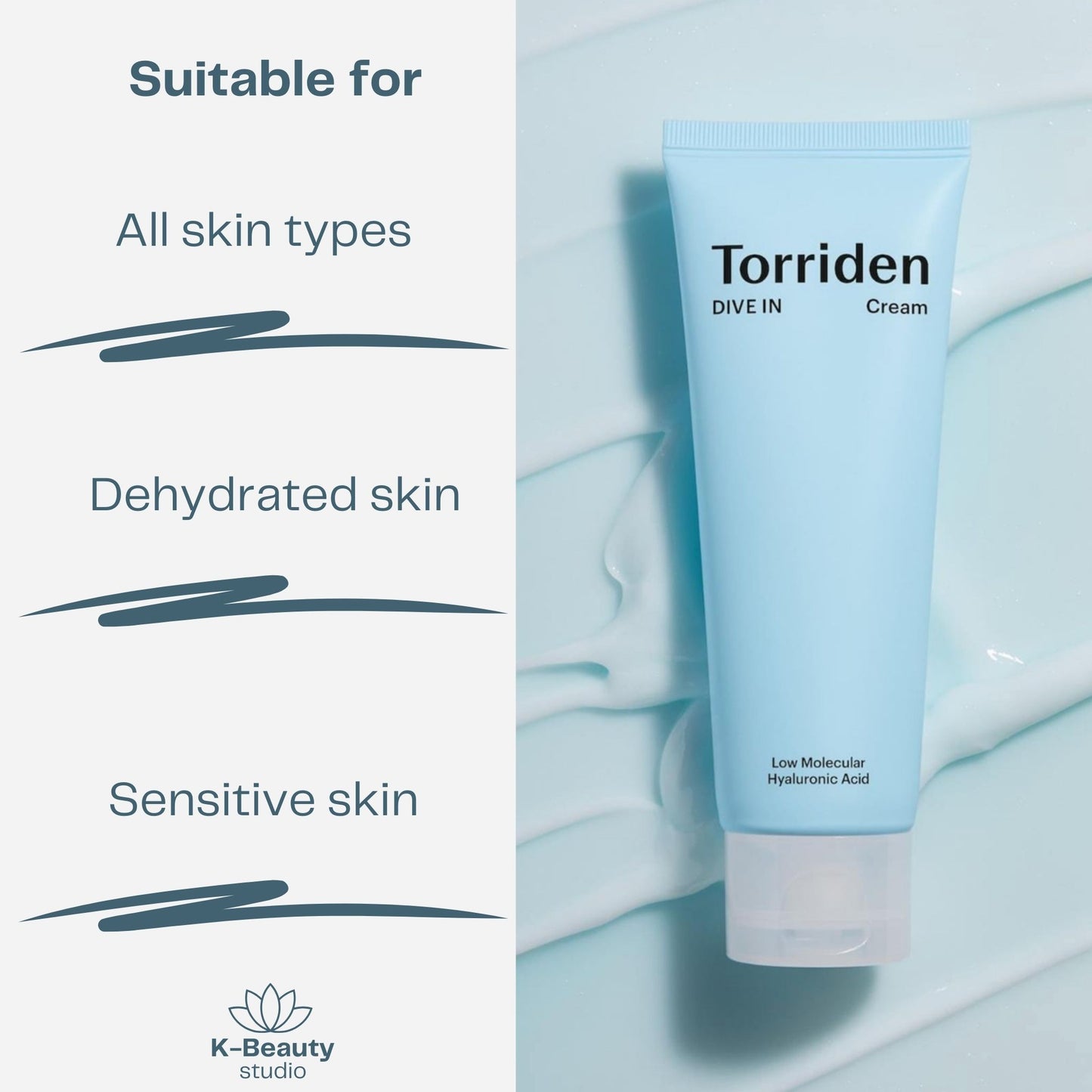Torriden Dive In Hyaluronic Acid Cream Skin Types