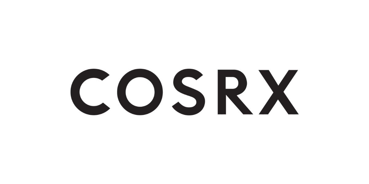 COSRX logo on a white background