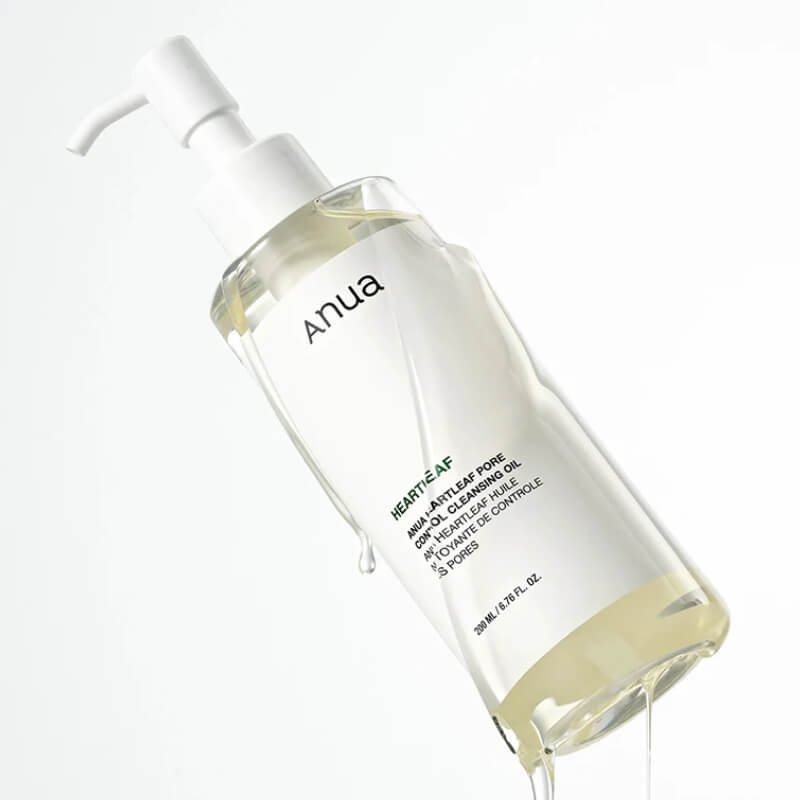 ANUA Heartleaf Pore Control Cleansing Oil on a white background