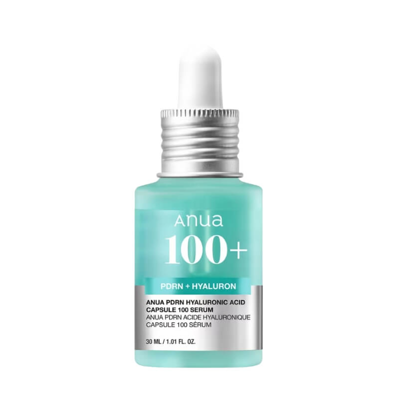 ANUA PDRN Hyaluronic Acid Capsule 100 Serum 30ml on a white background