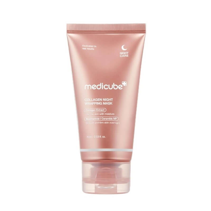 Medicube Collagen Night Wrapping Mask 75ml on a white background