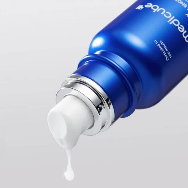 Medicube Exosome Shot Ampoule texture - micro-spicule formula for pore refinement