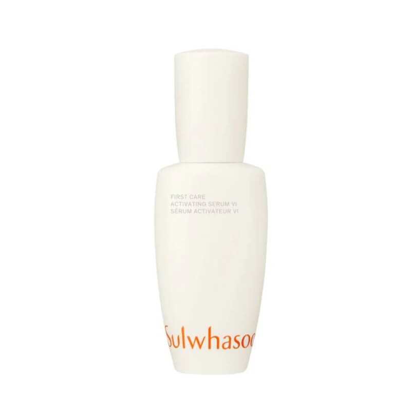 Sulwhasoo First Care Activating Serum VI 60ml on white background. Korean luxury anti-aging serum