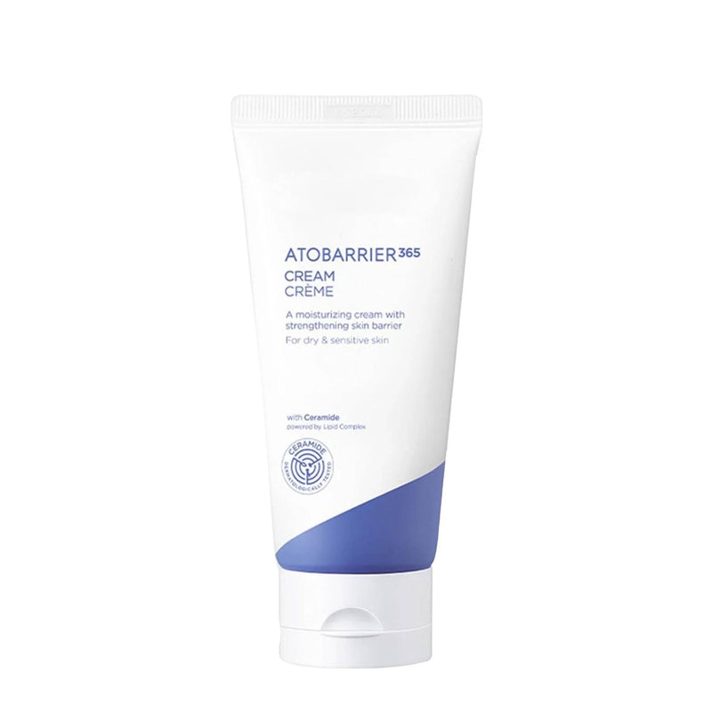 Tube of Aestura Atobarrier 365 Cream on a white background