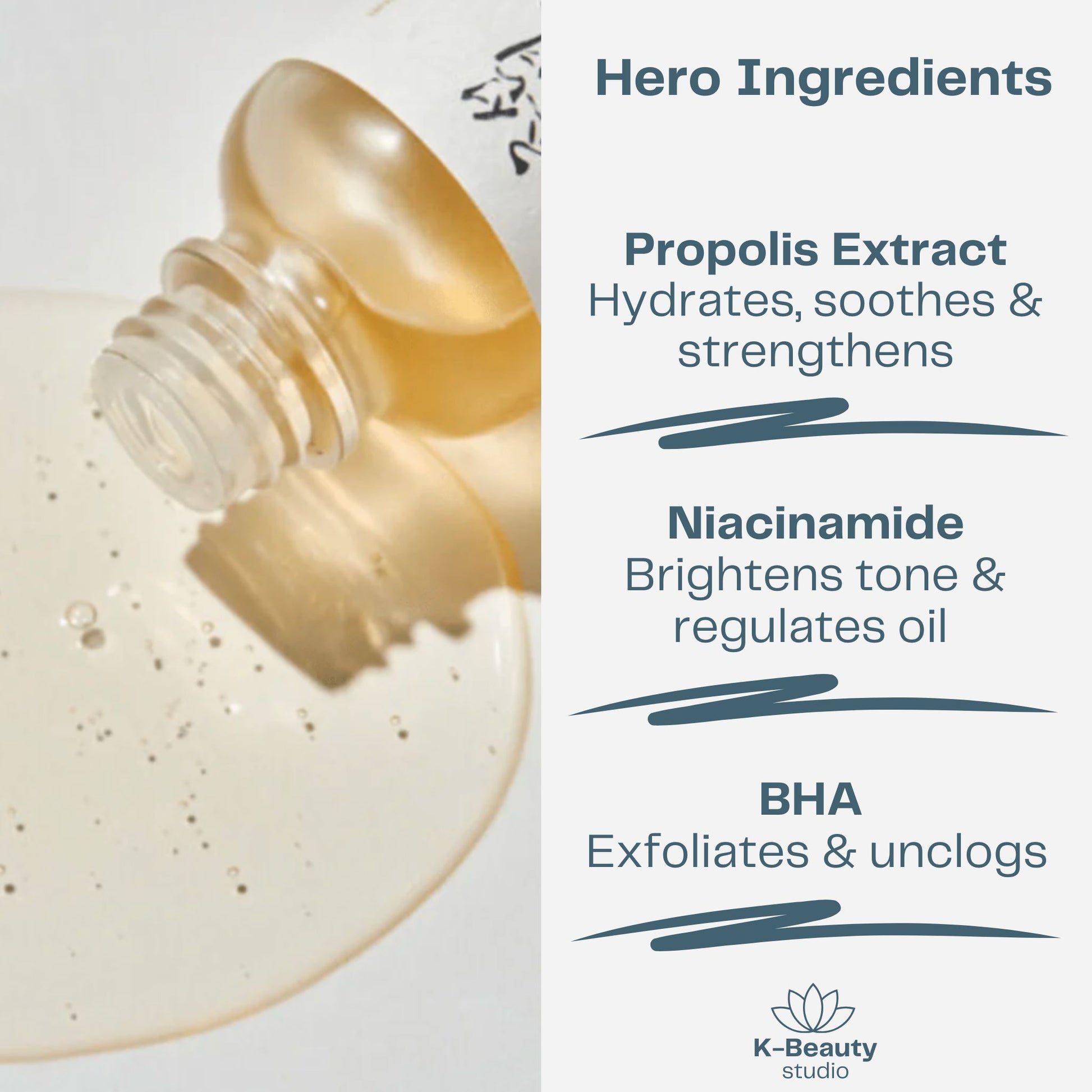 Beauty of Joseon Glow Serum Propolis and Niacinamide Ingredients