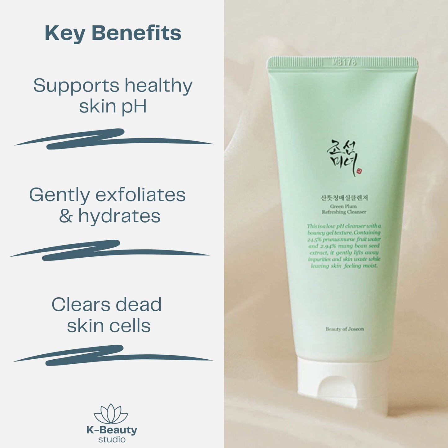 Beauty of Joseon Green Plum Refreshing Cleanser Benefits