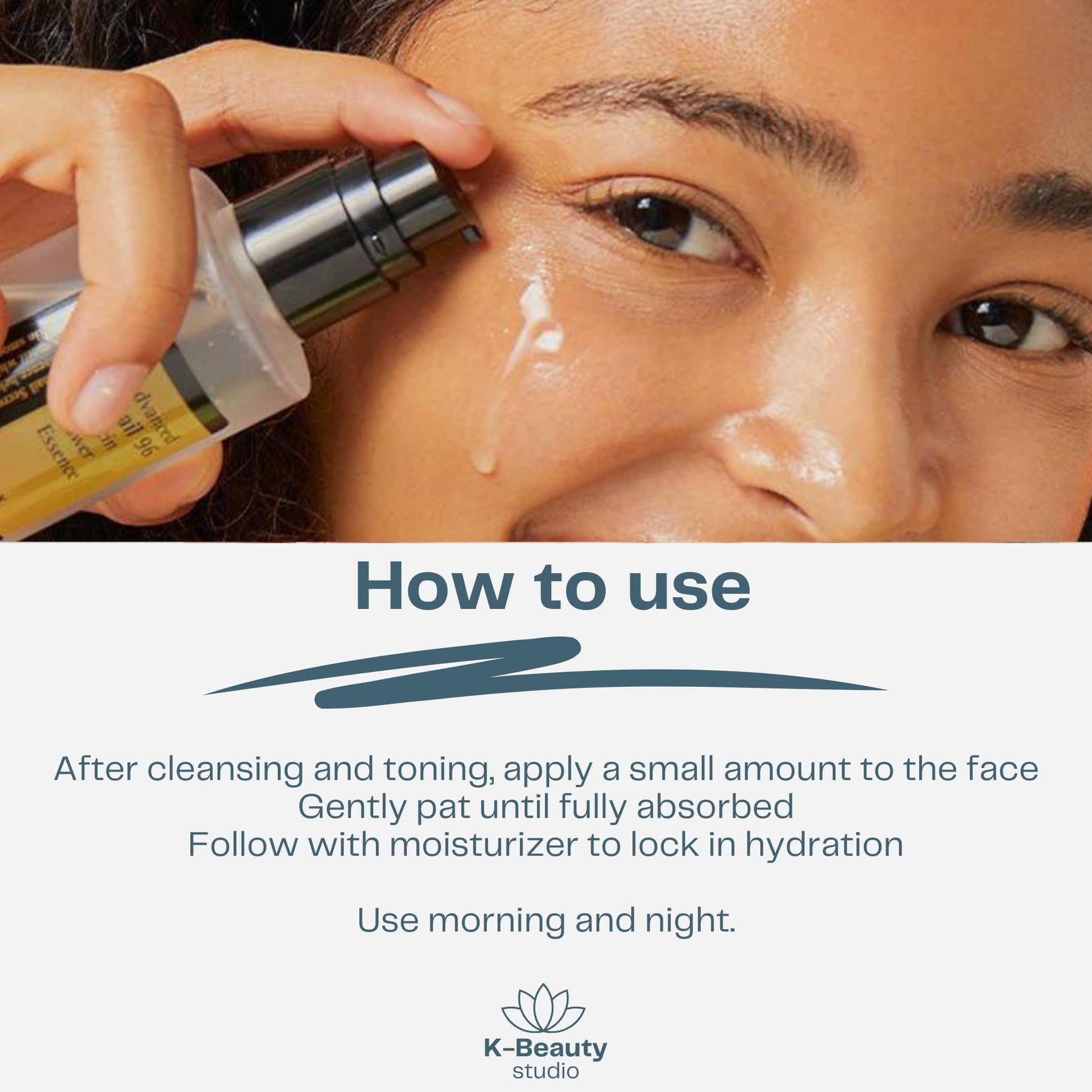 How to use COSRX Advanced Snail 96 Mucin Power Essence