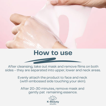 How to use Torriden Cellmazing Firming Gel Masks