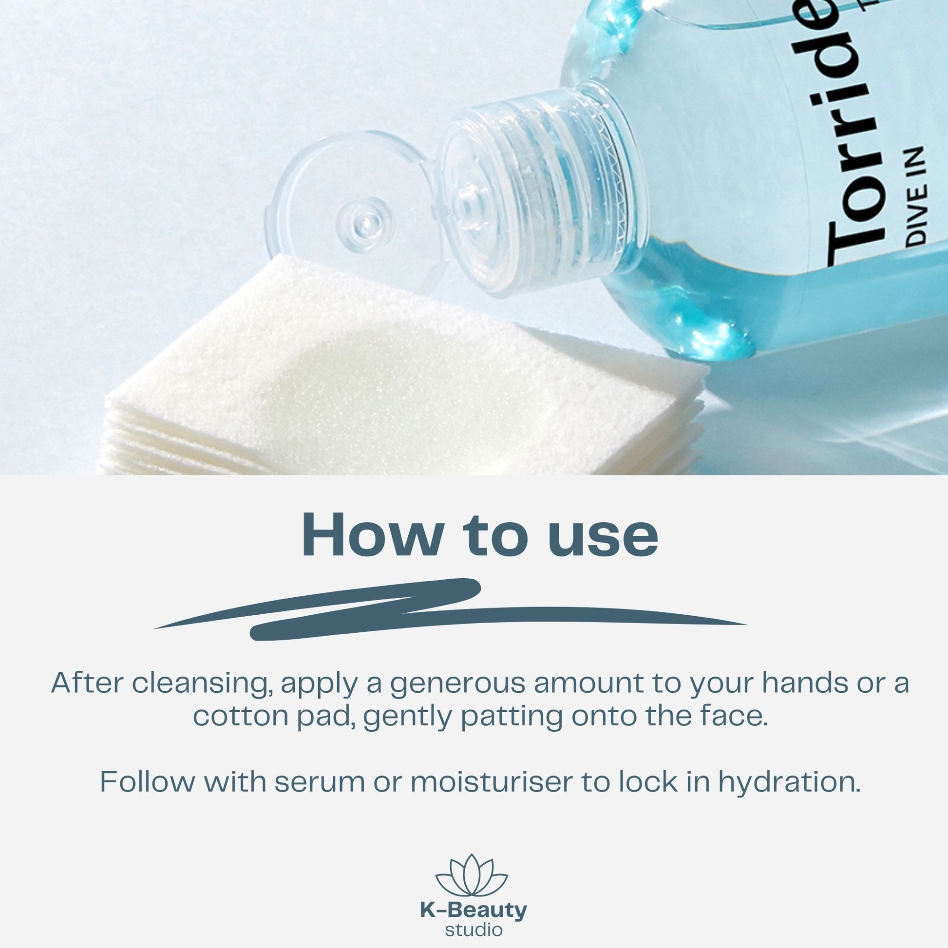 How to use Torriden Dive In Toner 