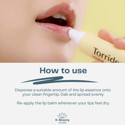 How to use Torriden Solid In Ceramide Lip Essence