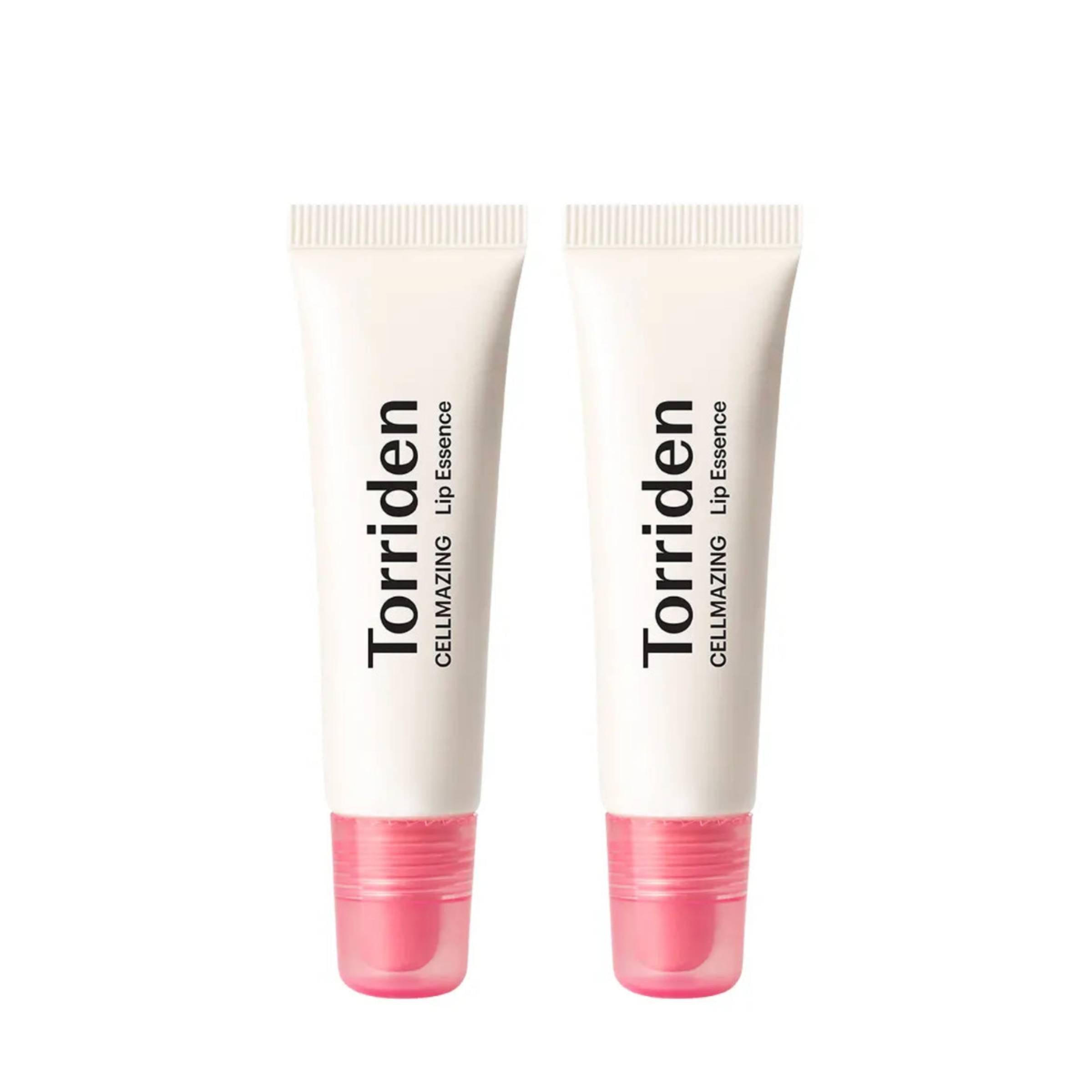 Two tubes of Torriden Cellmazing Lip Essence on a white background