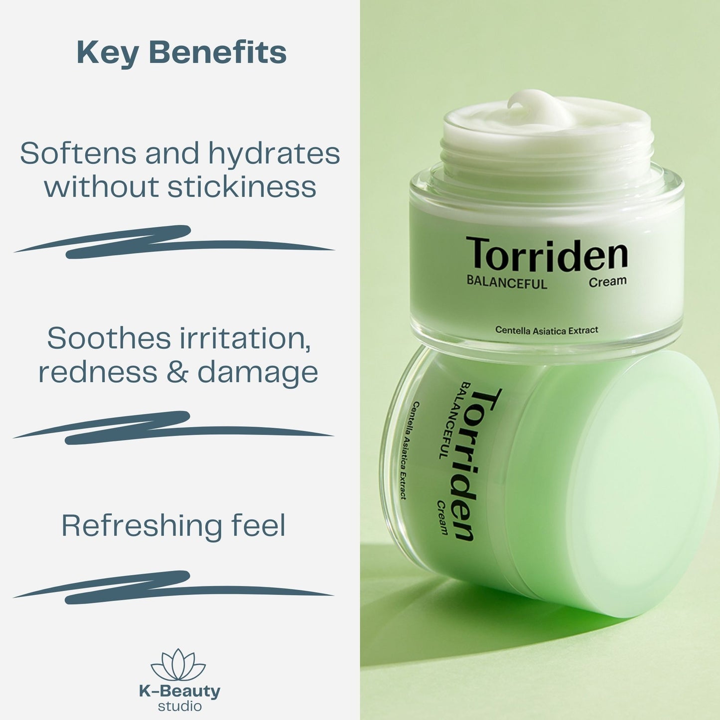 Torriden Balanceful Soothing Cream Benefits