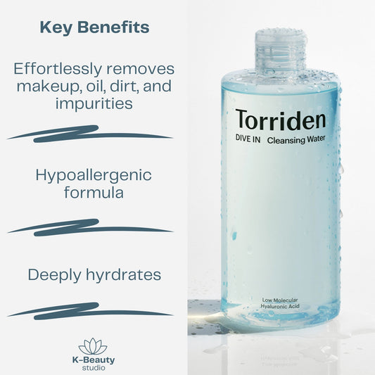 Torriden Dive In Hyaluronic Acid Cleansing Water Benefits