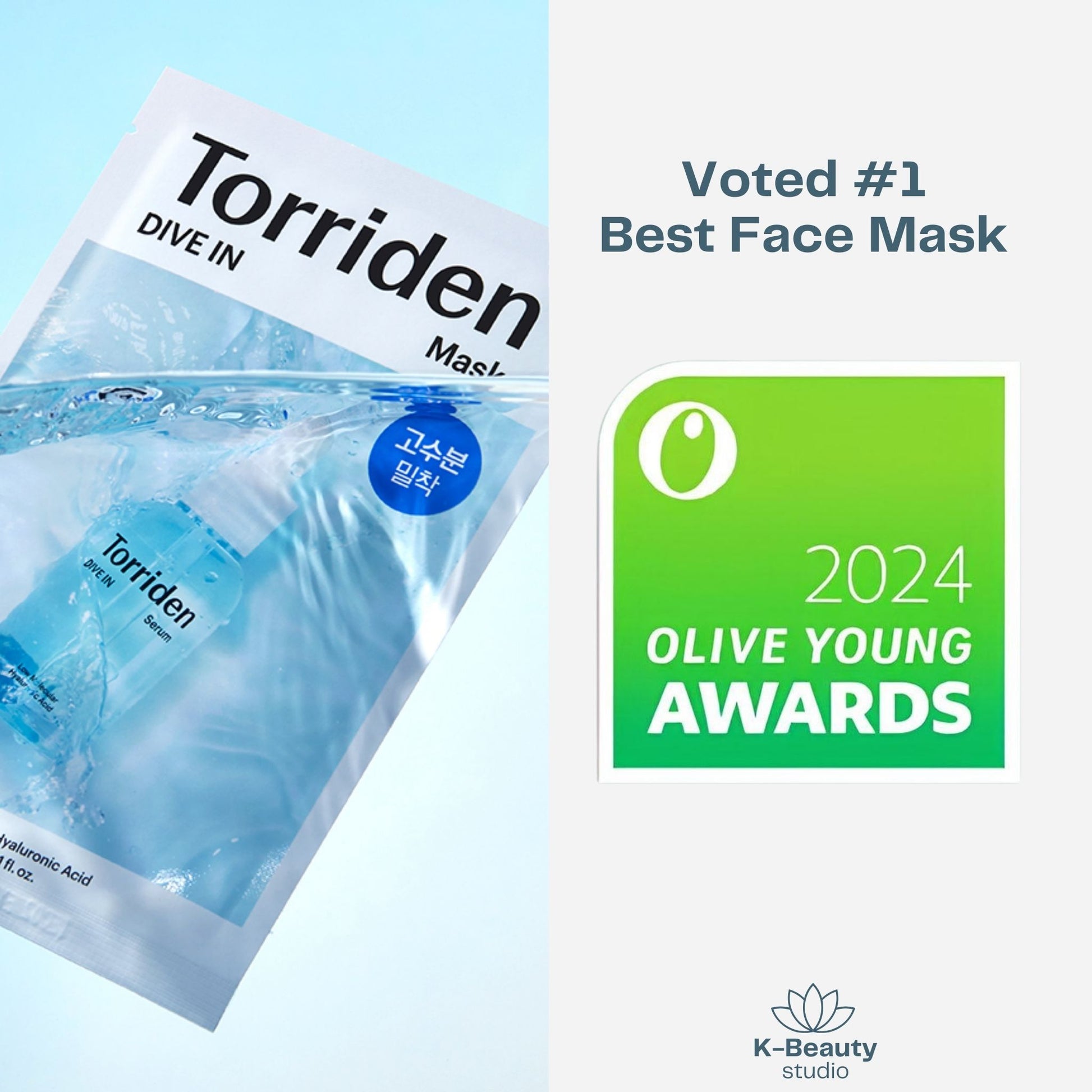Torriden Dive In Hyaluronic Acid Mask Award