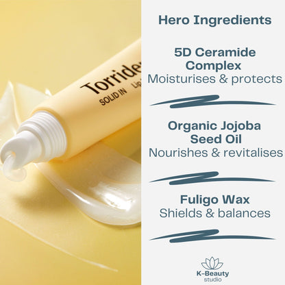 Torriden Solid In Ceramide Lip Essence Ingredients