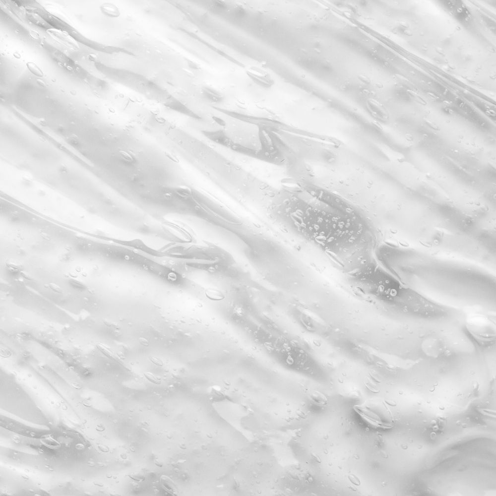 White gel texture with subtle gray veining