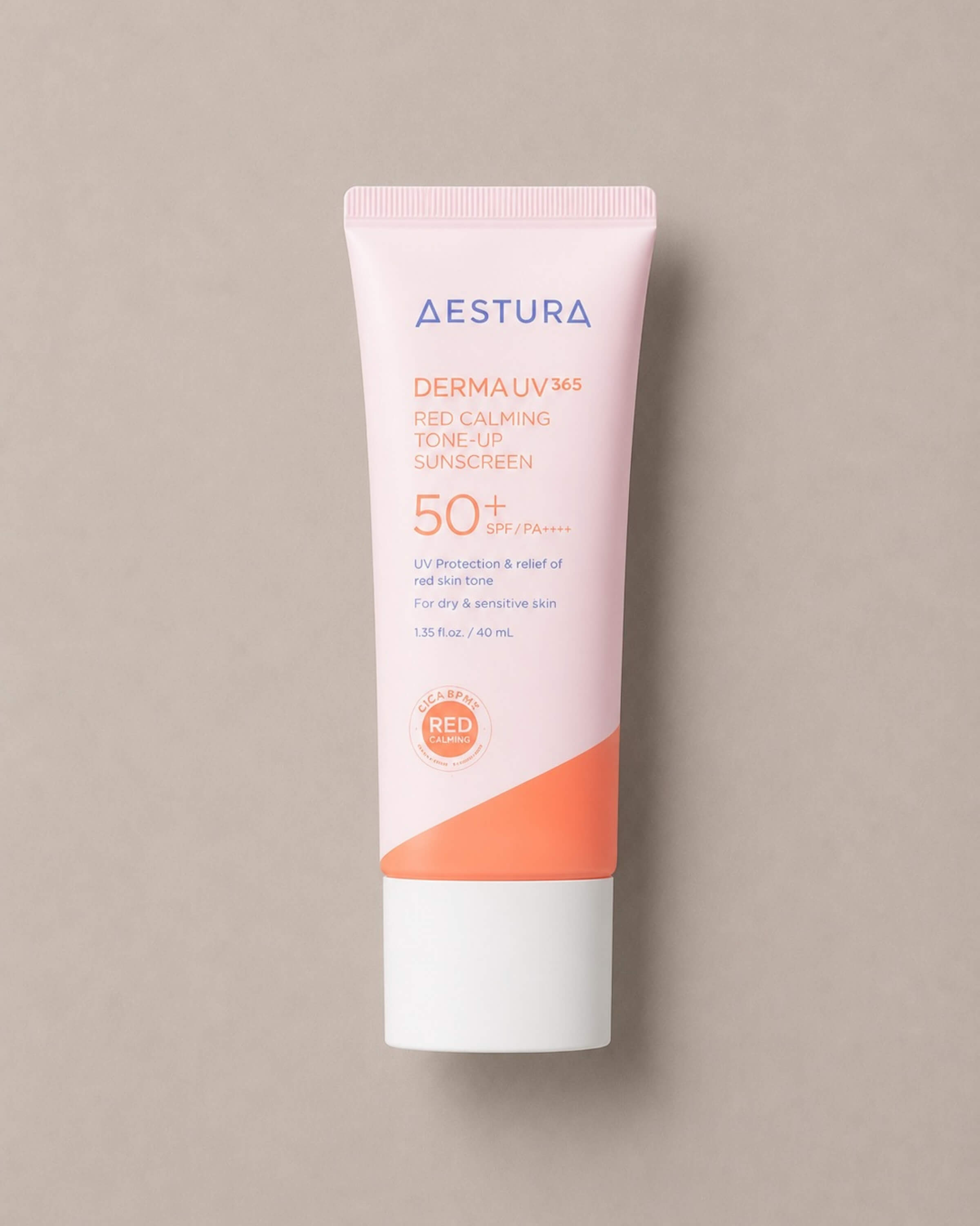 Aestura Derma UV365 Red Calming Tone Up Sunscreen 40ml