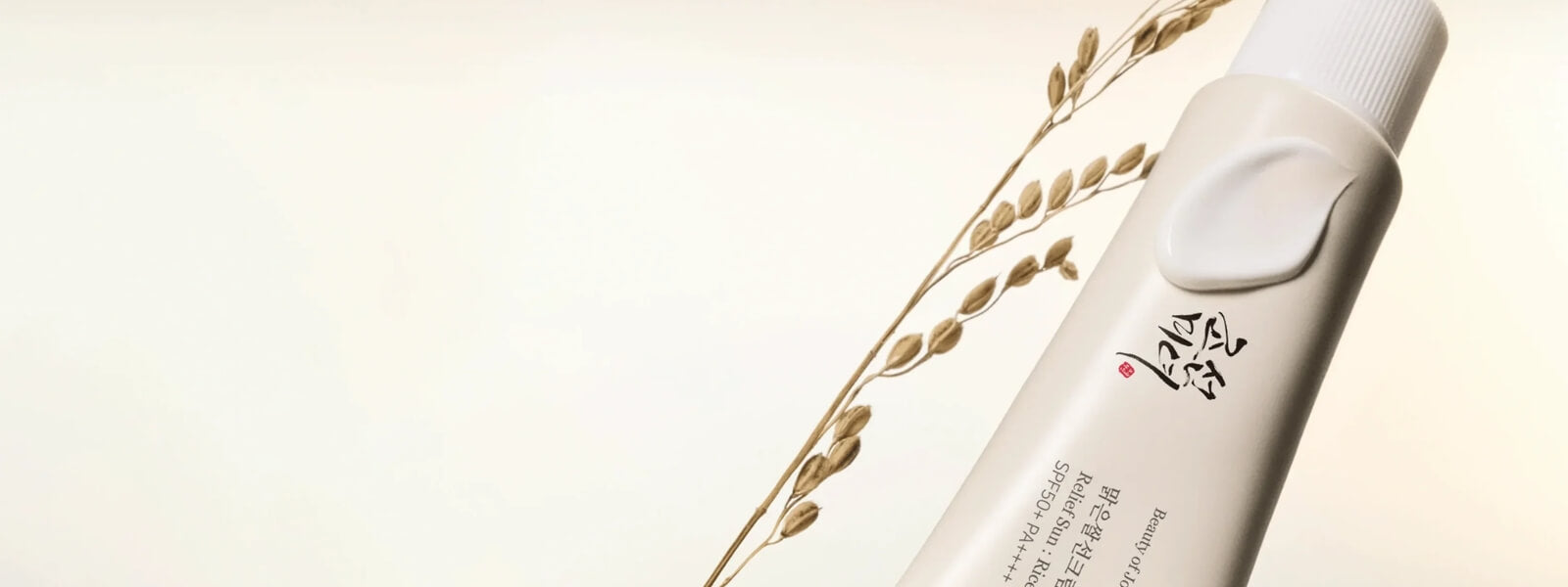 Beauty of Joseon sunscreen on a light beige background