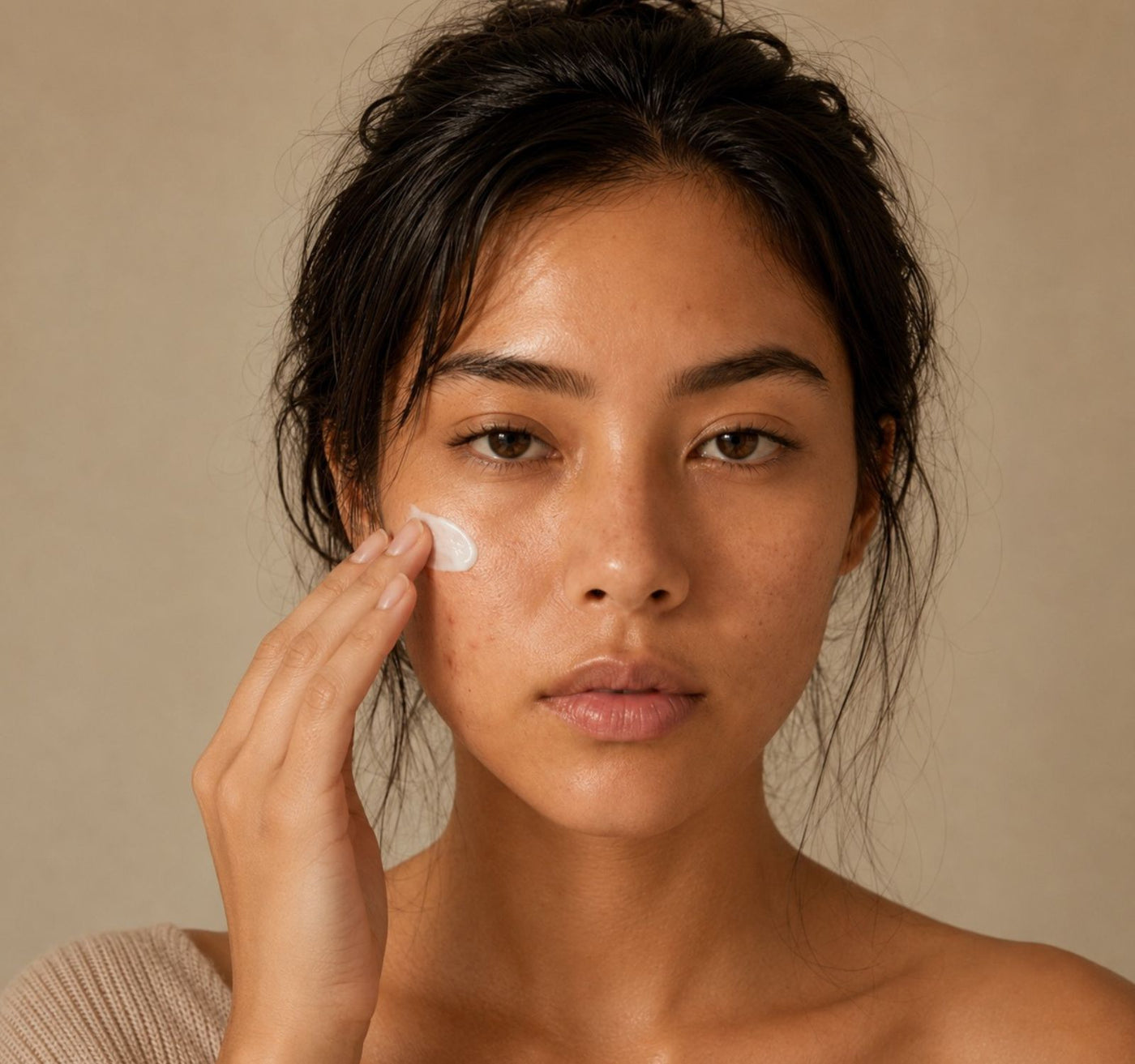 Acne & Breakouts skincare editorial image