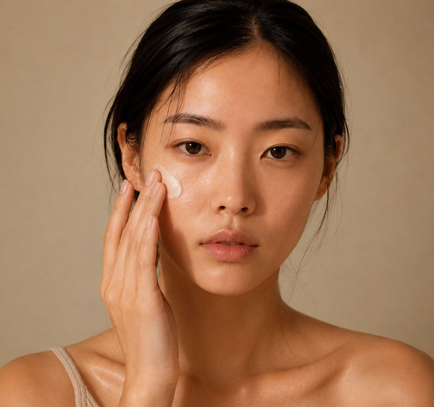 Dry skincare editorial image
