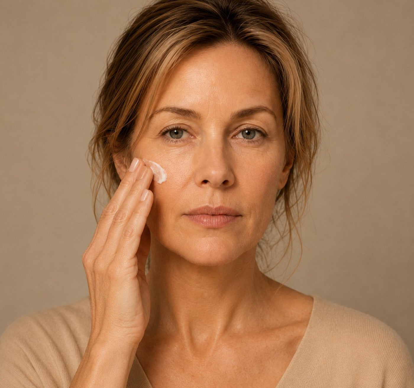 Fine Lines skincare editorial image