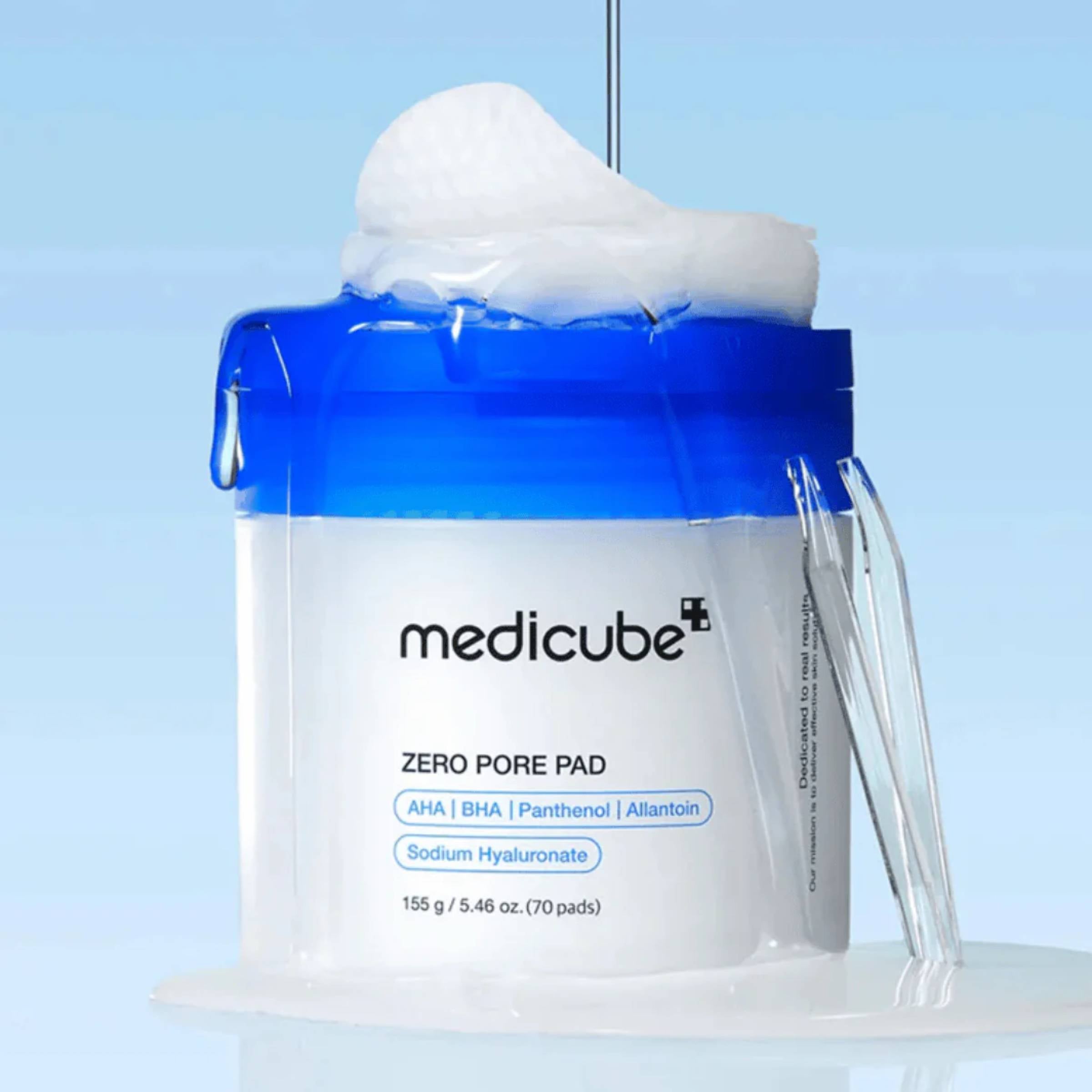 Medicube Zero Pore Pads in K-beauty pore care routine  - oily and acne-prone skin
