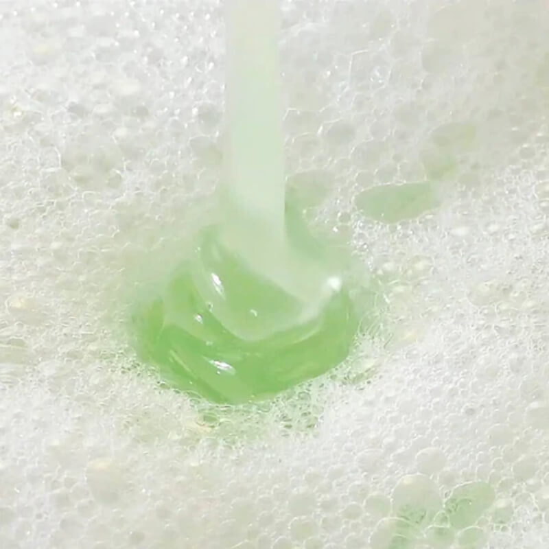 Torriden Balanceful Cleansing Gel dense foam texture - cushiony lather for sensitive and combination skin