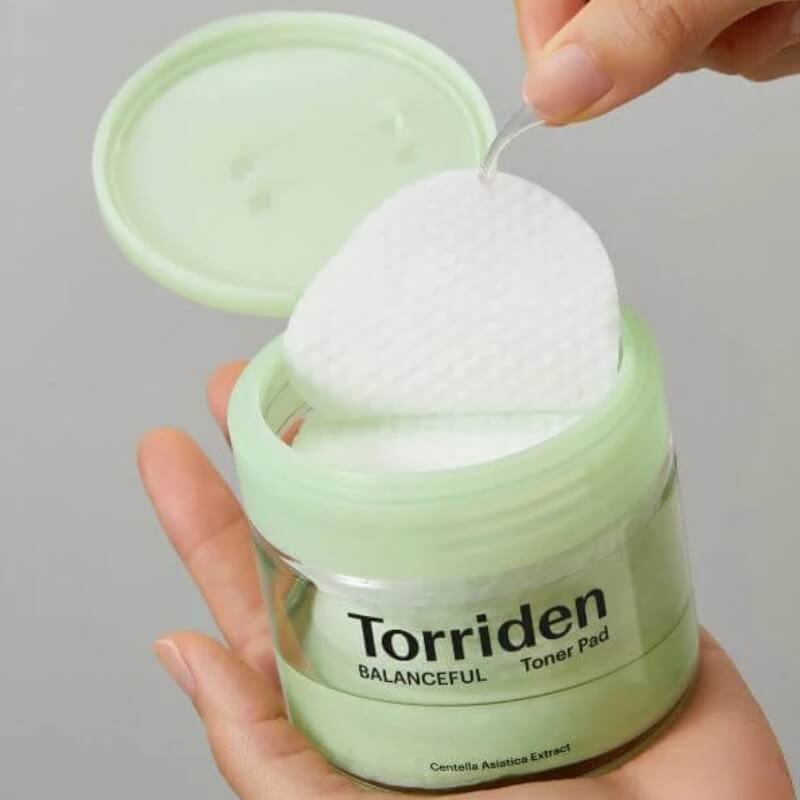Balanceful Cica Toner Pads 60 Pads | Torriden | K-Beauty Studio