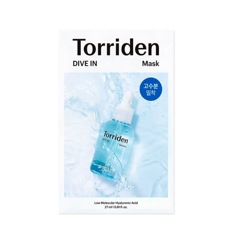 Torriden Dive In Hyaluronic Acid Mask on a white background